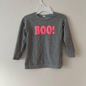 Baby Gap Black size 5 Polka Dot Pink BOO!Sweater